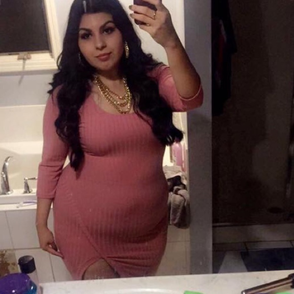 Pink bodycon dress XL from Charlotte Russe